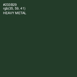 #233B29 - Heavy Metal Color Image